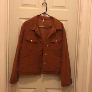 Free People Corduroy jacket.